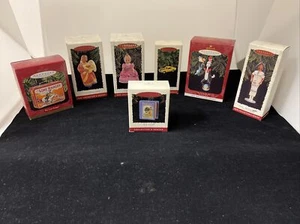 1993-99 Hallmark Keepsake Ornament Collector's Collection Lot of 7 NEW IN BOX - Picture 1 of 10