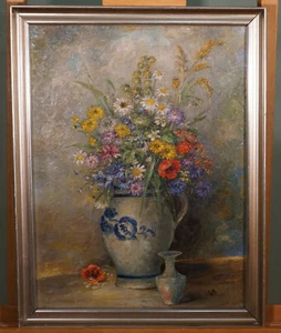 Blumenstrauß Wildblumen - Krug als Vase - Mattner - Picture 1 of 8