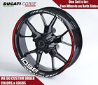 DUCATI 1098 CORSE Wheel Decals Rim Stickers Set ,Supersport Panigale X DIAVELS