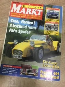 Oldtimer Markt 7/93 BMW 02 Isetta Alfa Spider BSA Rocket 3 Triumph Trident - Bild 1 von 4