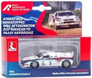 WRC Lancia Rally 037 Collectible Car Rally Acropolis 1/43 Scale Winner 1983 - Picture 1 of 1