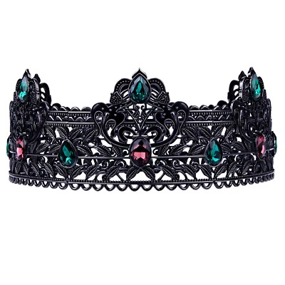 Королевский средневековый реквизит король корона для мужчин металлический Хэллоуин косплей вечеринки костюм - Изображение 1 из 4