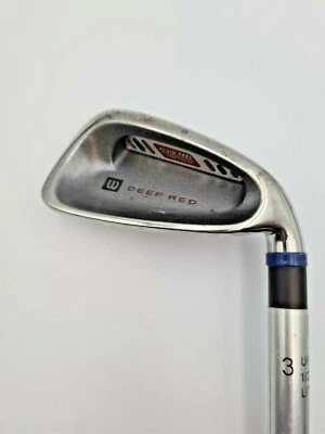 Ex Demo Wilson Deep Red 6 Iron, Lite Flex Graphite FatShaft, Upright Lie, -1/2" - Image 1 of 4