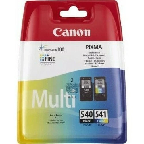 Canon PG-540 E CL-541 Multipack Druckerpatronen Tinte Schwarz E Tri-Color - Bild 1 von 1