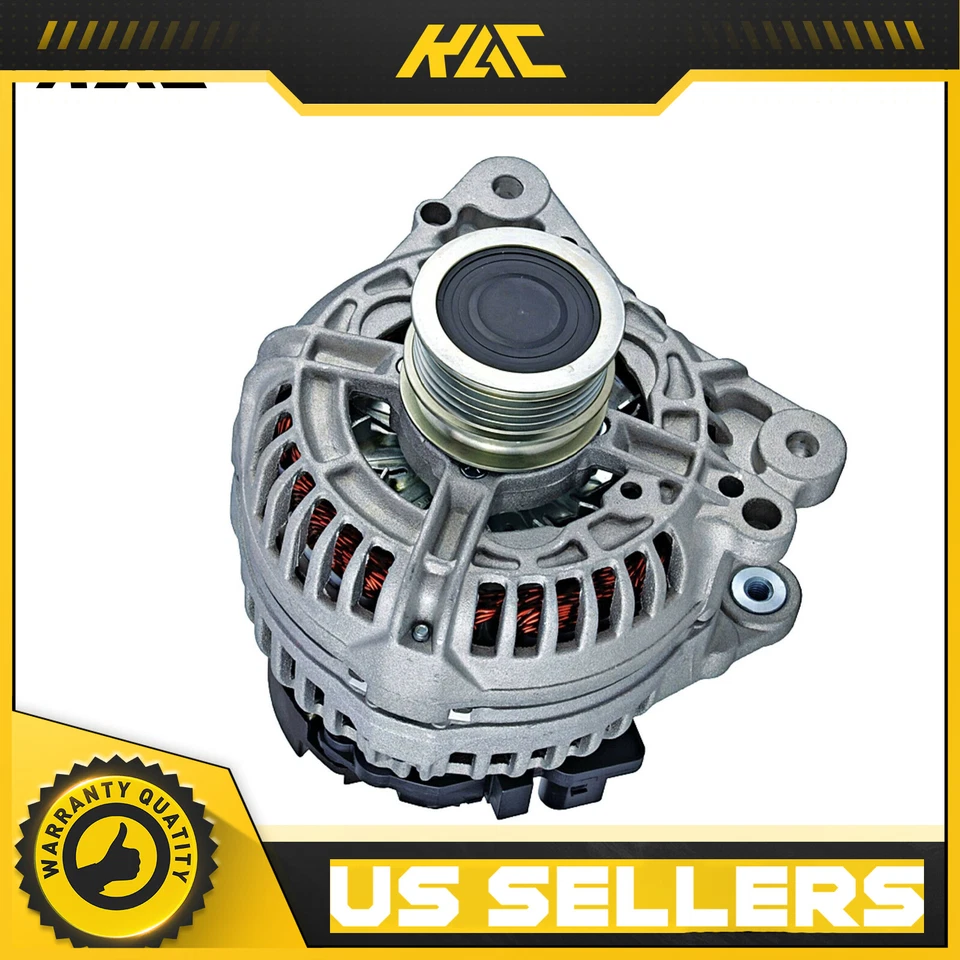 KAC Alternator for Volkswagen 2005-2014 Jetta 10-14 Golf 2.5L 140A 11254