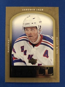2005-06 UPPER DECK DESTINED FOR THE HALL JAROMIR JAGR #DH5 New York Rangers - Picture 1 of 2