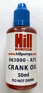 Hill Pumps EC-3000 Crank Oil - 50ml Bottle - 073000-A73 (Z3000-004) - Picture 1 of 1