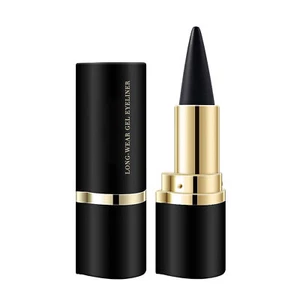 Black Waterproof Eyeliner Liquid Eye Liner Pen Pencil Gel Beauty Makeup Cosmetic - Picture 1 of 13