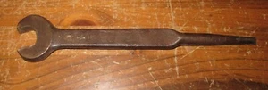 Antique Armstrong Bros Spud Wrench 1" Straight Open End 225 Triangle A Logo - Picture 1 of 2