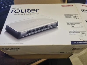Sitecom wired Router built in 4 port switch 10/100 Mbps Modell LN-118 - wie Neu - Bild 1 von 4