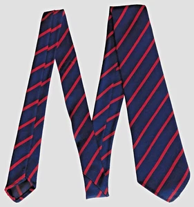 Vintage striped Tootal tie boys girls primary prep school uniform UNUSED 1950s - Picture 1 of 1