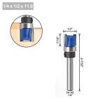 Router Bit 1/4inch Shank Acrylic Blue Carbide Industrial Particleboard