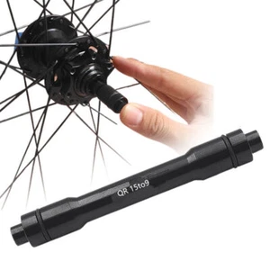 Adaptador QR de 100 mm 12 mm a 9 mm MTB bicicleta a través del buje conversión de liberación rápida - Imagen 1 de 9
