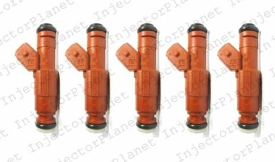 Juego de 5 inyectores de combustible Bosch OEM para Volvo C70 2.4T 0280155831 2003-2005 Foto 1 de 4