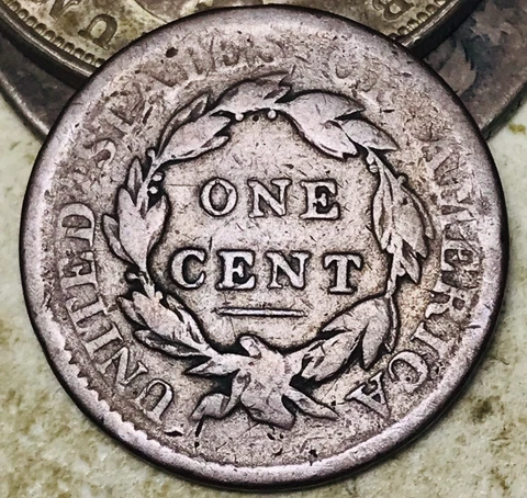 1816 Large Cent Coronet Head Matron 1C Ungraded US Copper Coin CC18752 Cover