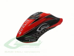 Canomod Airbrush Canopy SAB Red/Black - Goblin 380 : H0545-S - Picture 1 of 5