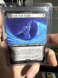 1x - Cecil, Dark Knight - (extended art) - Final Fantasy FIN - NM MTG - Picture 1 of 2