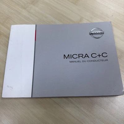 Manuel Conducteur Micra C+c - Photo 1/3
