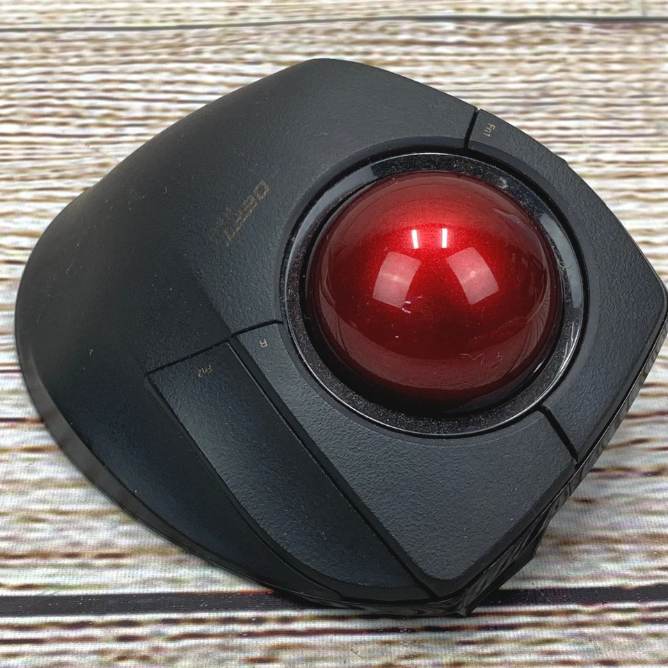 ELECOM Deft Pro Trackball Mouse M-DPT1MR Wireless Ergonomic 8 Button Bluetooth - Image 1 of 4
