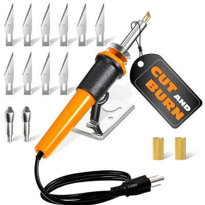 V TOWER Hot Knife Cutting Tool - Reliable Easy to Use Hot Knife Plastic Cutter for Wo...