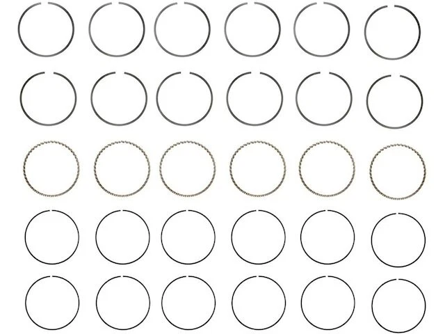 Anillo de pistón para 09-17 Toyota RAV4 Camry Highlander Venza 2,5 L 4 cilindros GAS DT16J3 Foto 1 de 1