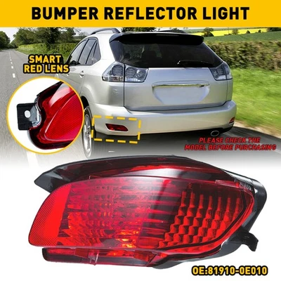 For Lexus RX330 2004-09 Right Rear Marker Bumper Reflector Light Durable Stable - Image 1 of 4