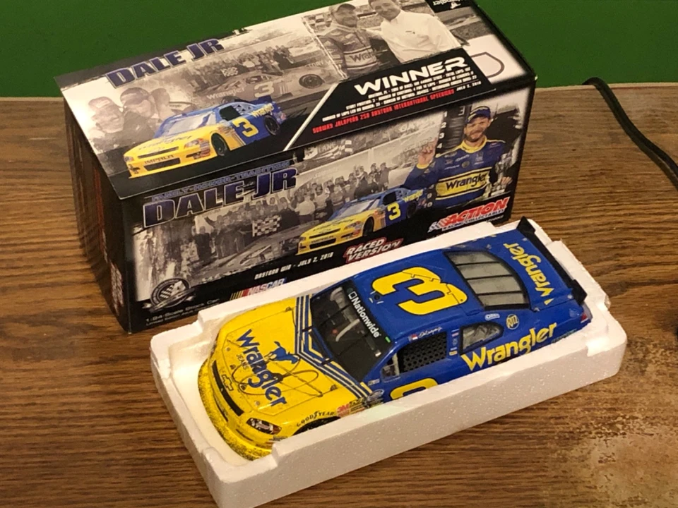 Dale Earnhardt Jr 2010 Wrangler Daytona Raced Win Version Autographed - Image 1 of 2