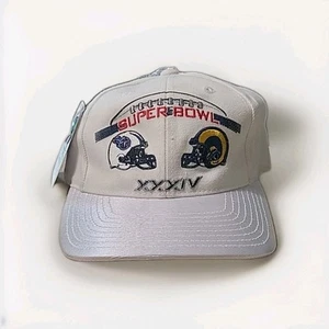 De Colección Edición Limitada 1430/2000 Super Bowl XXXIV Sombrero Logo Atlético NFL Rams Titans - Imagen 1 de 4