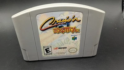 Cruis'n Exotica (Nintendo 64 N64,) Authentic Cartridge TESTED Clean - Image 1 of 3