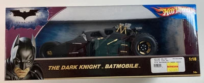 Hot Wheels Batman The Dark Knight Batmobile 1:18 Scale N2480 Sealed Box 2008 - Image 1 of 4