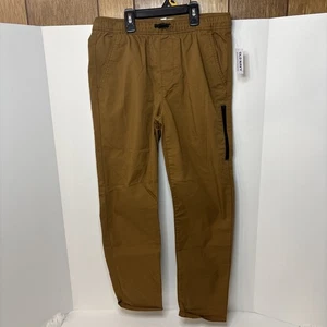 Old Navy Boys Cargo Pants Tech Taper Size Large Plus (10-12) Brown - Picture 1 of 8