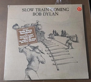 BOB DYLAN Slow Train Coming SEALED ORIG 1979 VINYL LP HYPE Columbia Gotta Serve - Picture 1 of 7