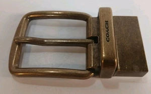 Coach Gürtelschnalle Messing 38 mm 1,5 Zoll - Bild 1 von 7