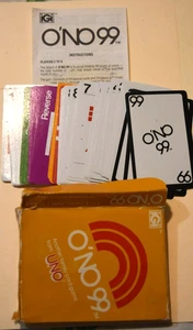 VTG, CARD GAME "UNO 99," (3.50" x 4.50") Chips and Instructions, New and Boxed - Picture 1 of 5