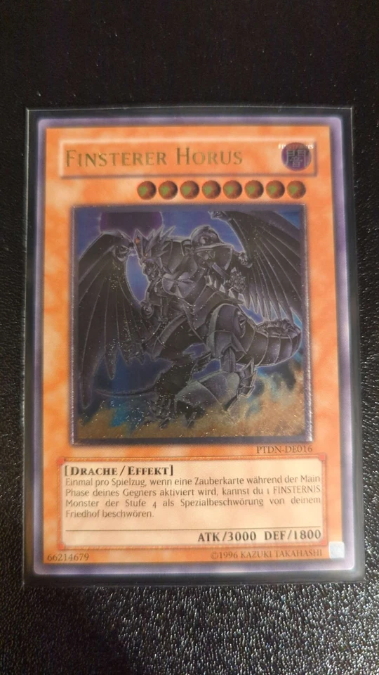 Yu-Gi-Oh! Finsterer Horus | PTDN-DE016 | German | Ultimate Rare | NM - Bild 1 von 1