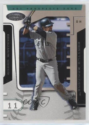 2003 Fleer Hot Prospects Edgar Martinez #17 HOF - Image 1 of 2