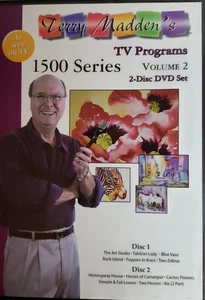 DVD 2-Disc Set Terry Madden's TV Watercolor Painting Series 1500 Vol 2 - Imagen 1 de 7