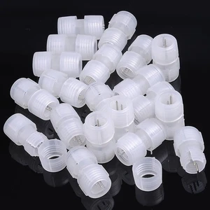 DELight® 20pcs 1/2" Splice I Connectors 2 Wire Lighting Accessory LED Rope Light - Picture 1 of 3