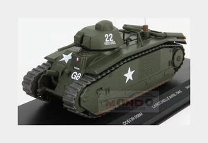 1:43 Odeon Renault B1 Bis Tank France 1945 Military Green ODEON058M Model - Picture 1 of 2