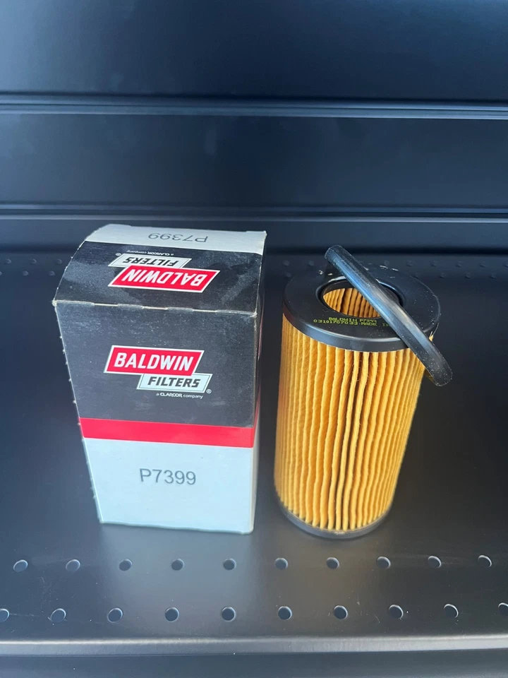 Genuine Baldwin P7399 Lube Oil Filter Element fits Audi, Volkswagen 6D115466 - Image 1 of 2
