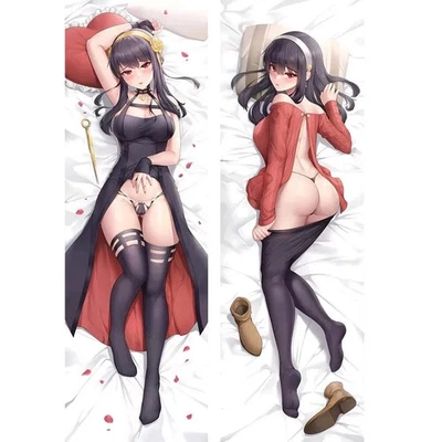 Funda de almohada WAIFU Body Dakimakura cuerpo completo anime estampado a doble cara Foto 1 de 4