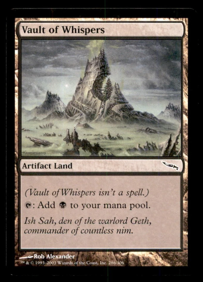 MTG Vault of Whispers LP Light Play Mirrodin [4944] - Image 1 of 1