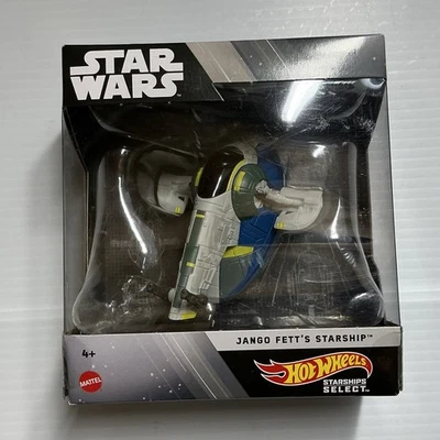 Hot Wheels Star Wars Starships Select Jango Fett's Starship #09 Foto 1 de 3