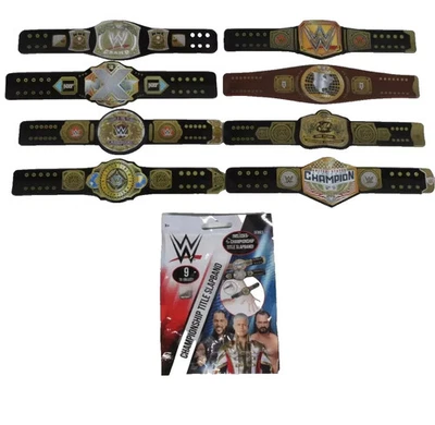 NEW wrestling WWE Championship Title belt Slap Band bracelet Series 1 U PICK