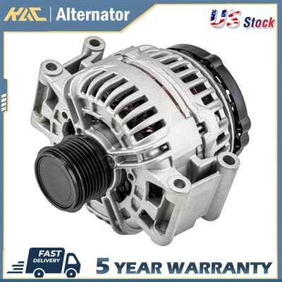 Alternator For 2010-2012 Audi A4 A5 2011-2012 Q5 L4 2T 11466N 6-RIBS 140A 12V - Image 1 of 4