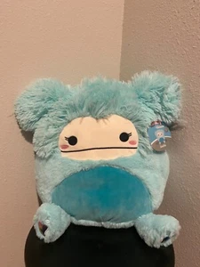 Squishmallow Fuzzamallow 12 Zoll Joelle Big Foot Yeti Fuzz-a-Mallow SELTEN NEU MIT ETIKETT - Bild 1 von 5