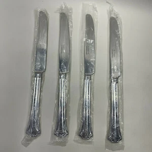 Juego de 4 cuchillos de mantequilla Lyndon de acero inoxidable Reed & Barton - Imagen 1 de 7