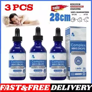 3X Nexusbio Labs Complex Men's Drops Secret Drops for Strong Men Men’s Drops✔️✔️ - Picture 1 of 10