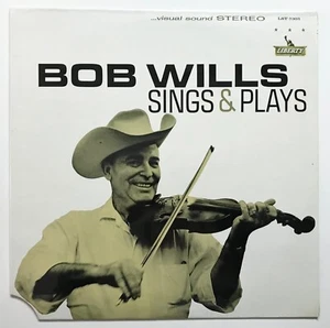 BOB WILLS: Sings and Plays (Vinyl LP Record Sealed) Western Swing - Picture 1 of 4