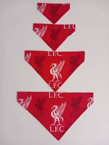 Large Liverpool FC Dog/Pet/Cat Bandanas - Picture 1 of 6